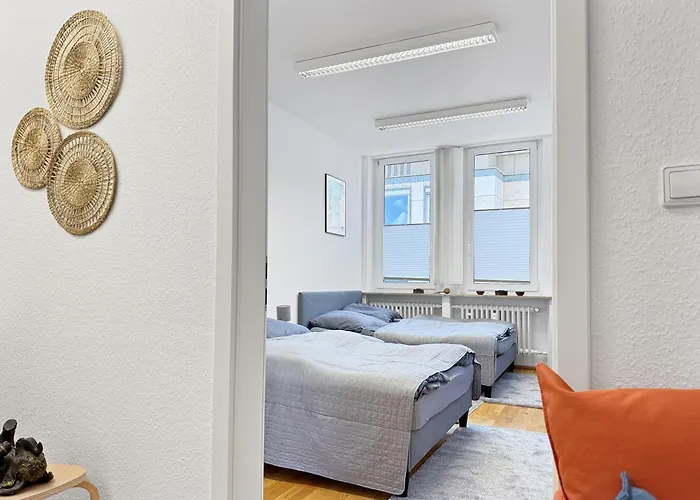 アパート Zentrale Fuer 12 Gaeste Nahe Schlossplatz